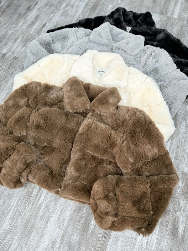 Campera Peludita Bomber