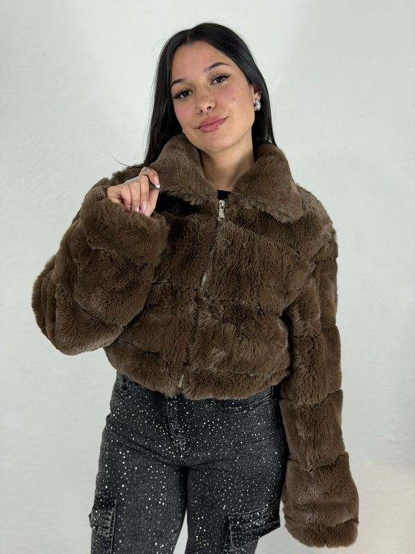 Campera Peludita bomber