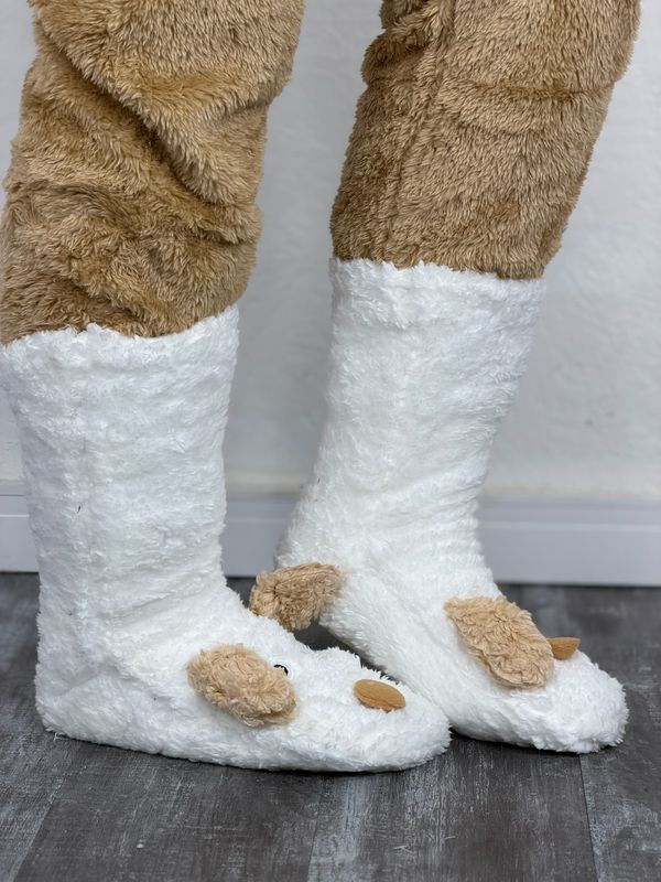 Par de Medias peluditas de Perrito