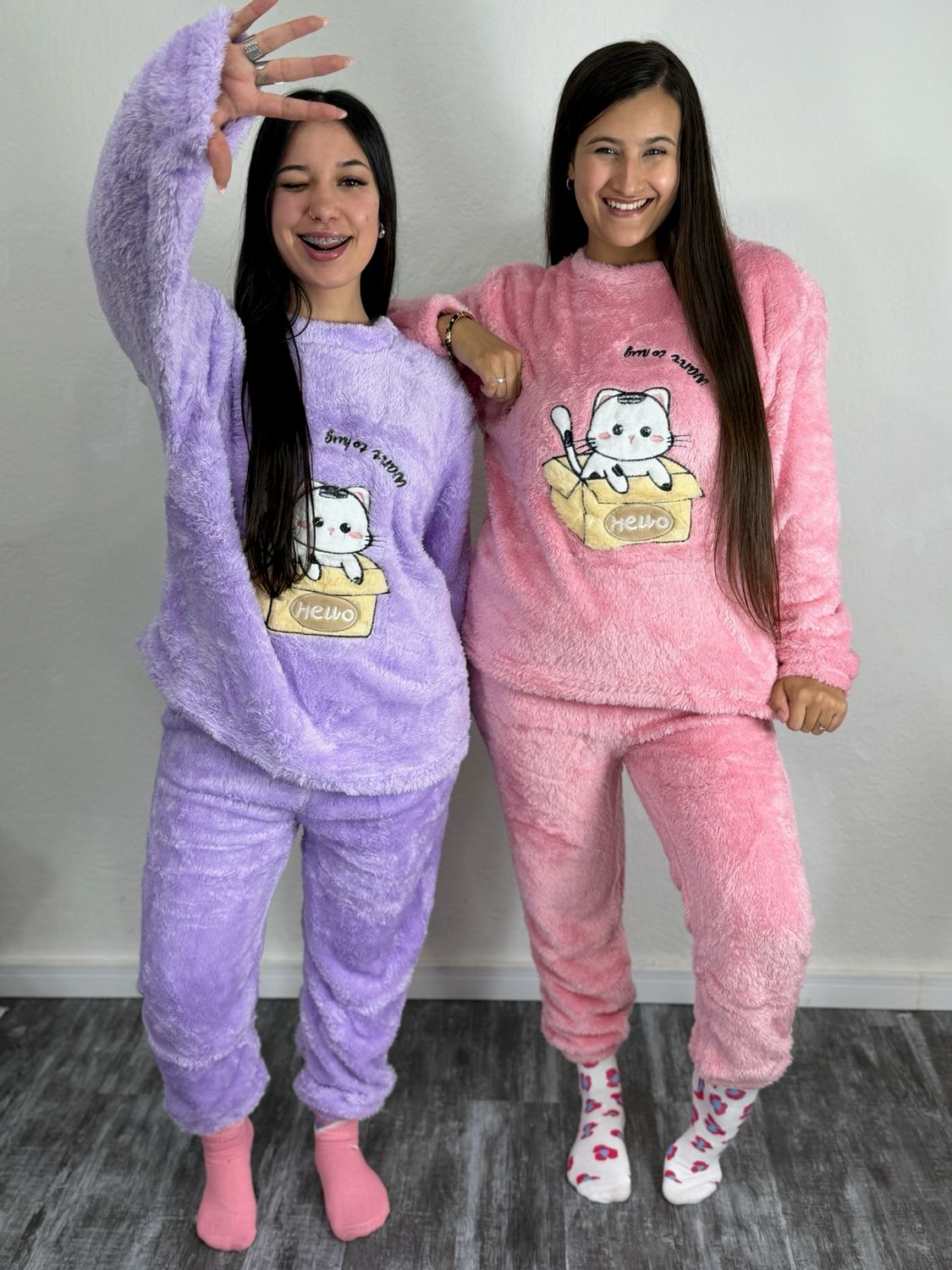 Pijama peludito afelpado
