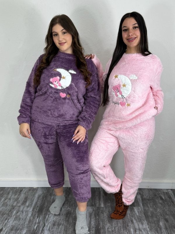 Pijama peludito por  mayor ( Pack de 12  a $ 440 c/u )