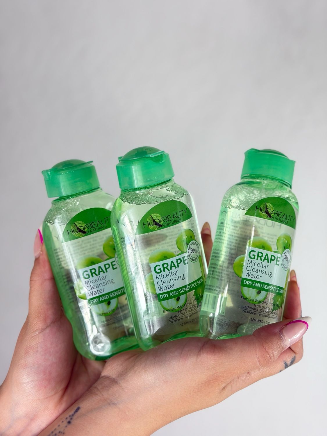 Agua micelar de 125ml