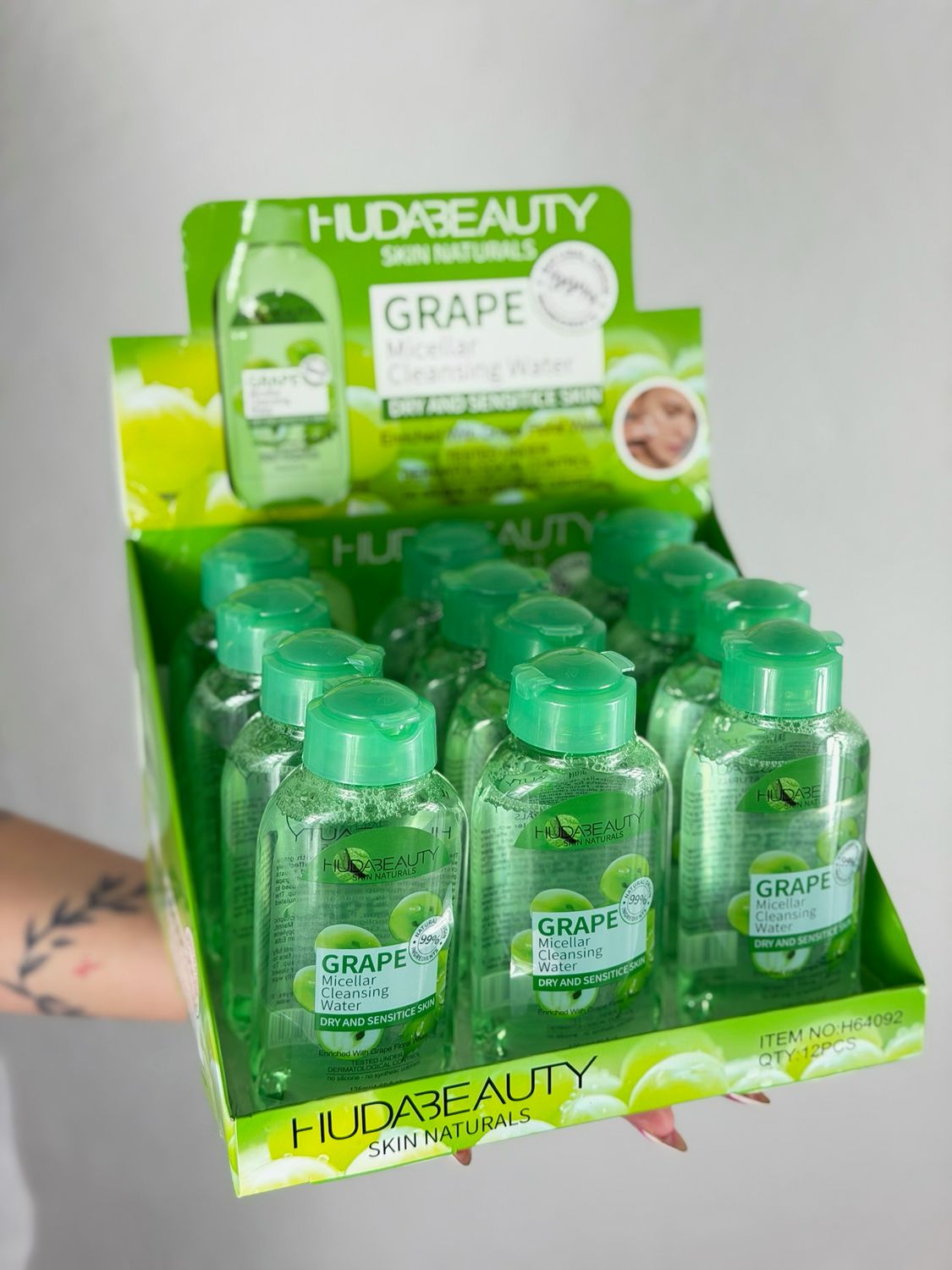 Agua micelar de uva de 125ml