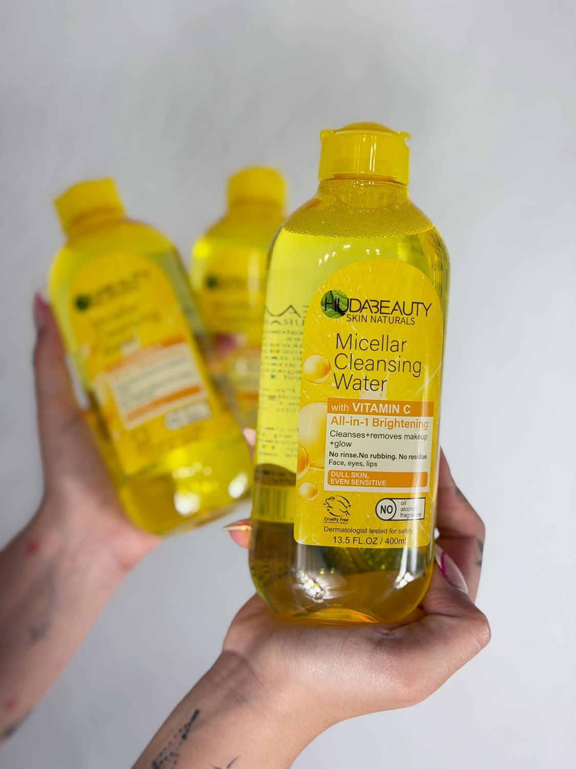 Agua micelar vitamina c de 400ml