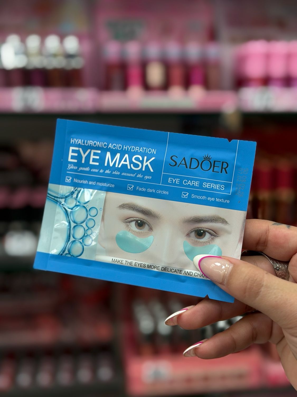 Parche Para Ojos de acido hialuronico