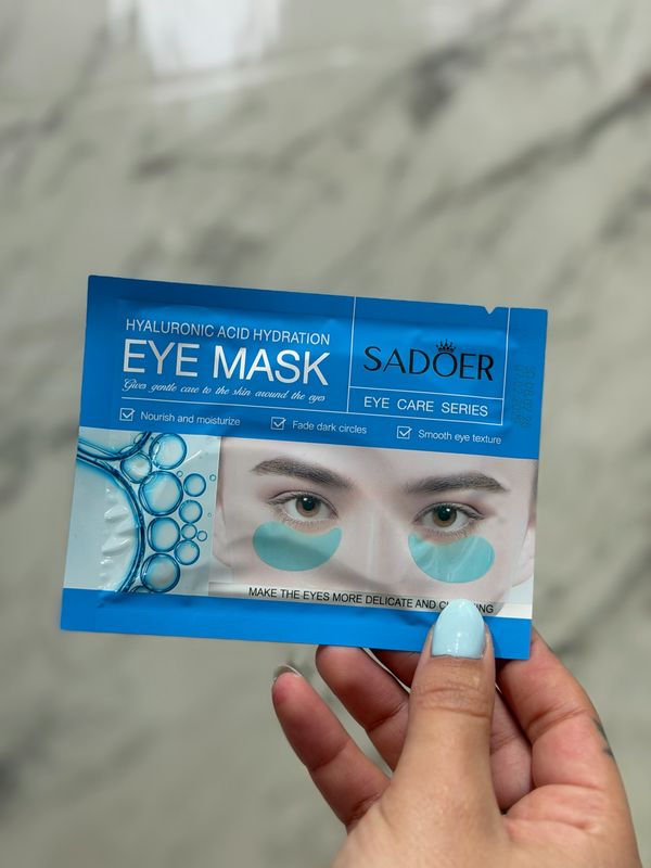 Mascarilla parche para ojos de acido hialuronico