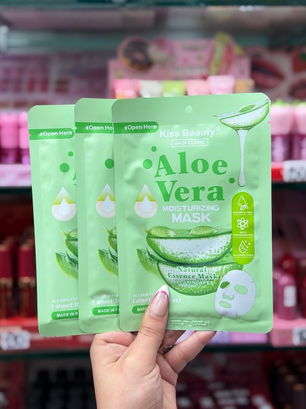 Mascarilla hidratante de aloe vera Mascarilla hidratante de aloe vera