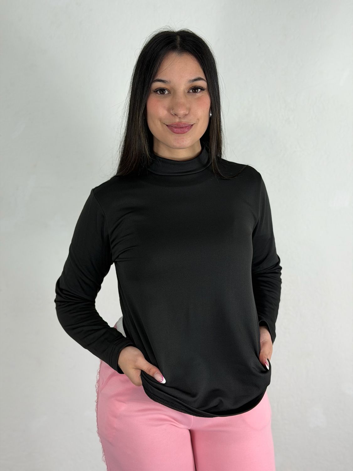 Polera termica negra Polera termica negra
