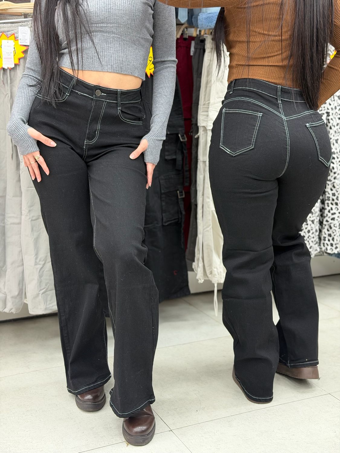 Jean wid leg negro Jean wid leg negro