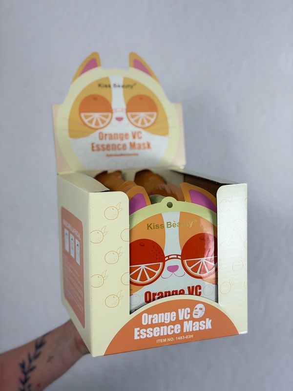 Mascarilla facial hidratante vitamina c