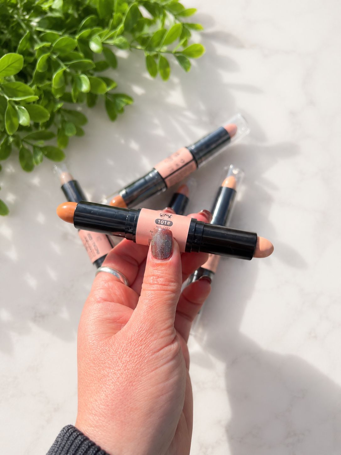 Pack duo de corrector y contorno en barra
