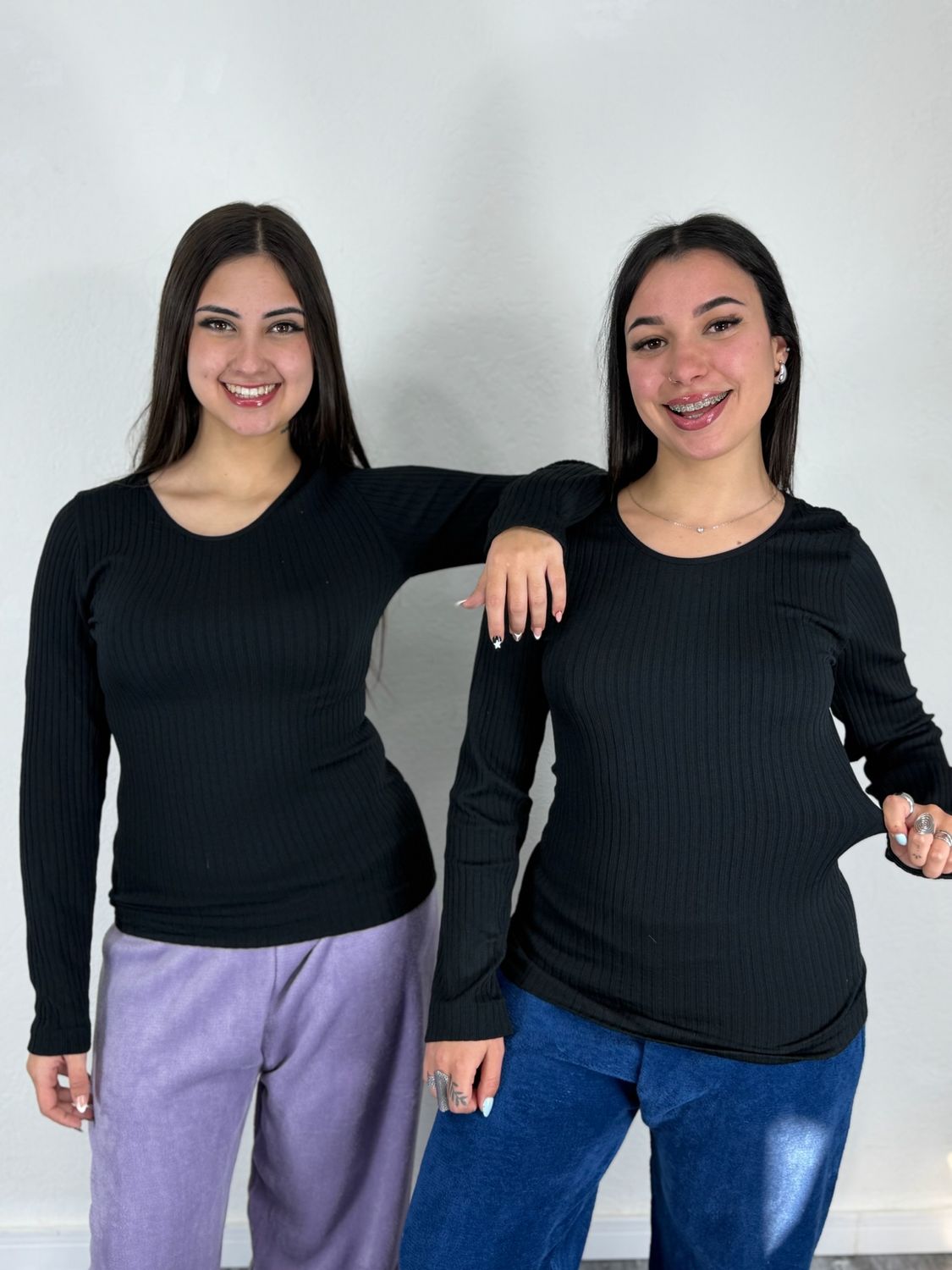 Remera termica morley negra Remera termica morley negra