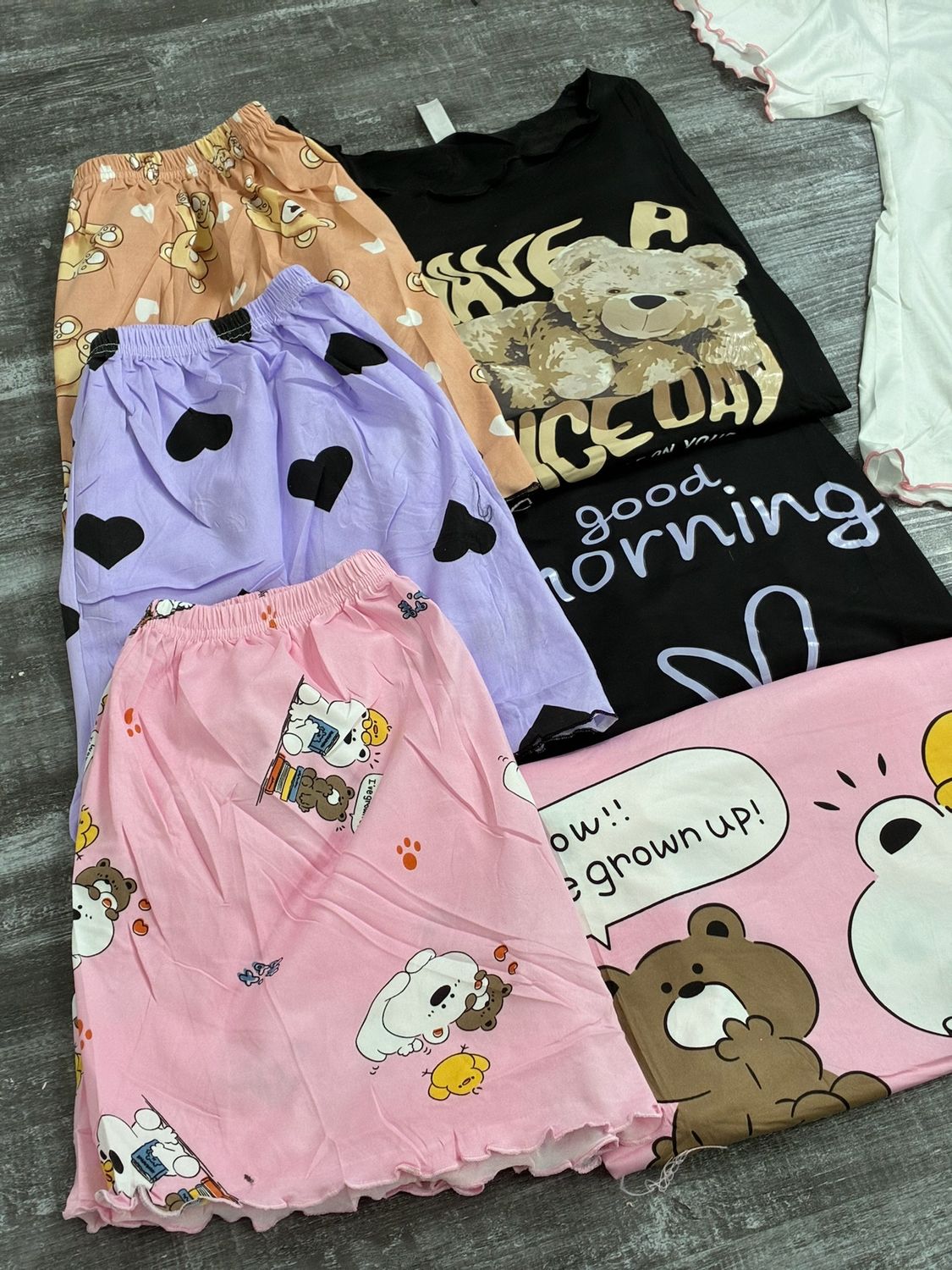 Conjunto Pijama de short y Remera