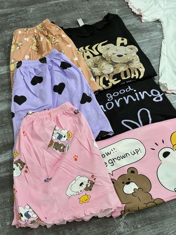 Conjunto Pijama de short y Remera