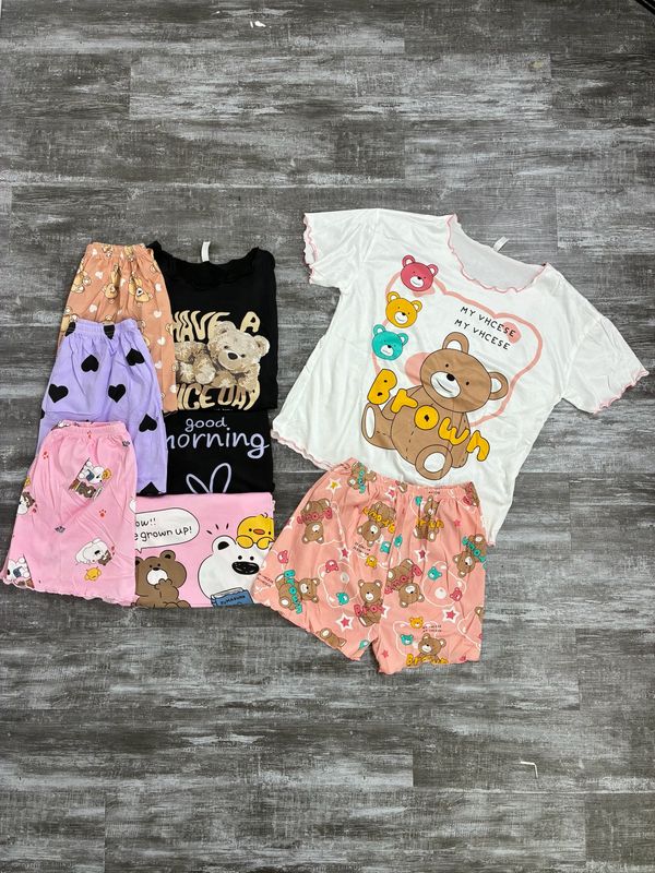 Conjunto Pijama de short y Remera