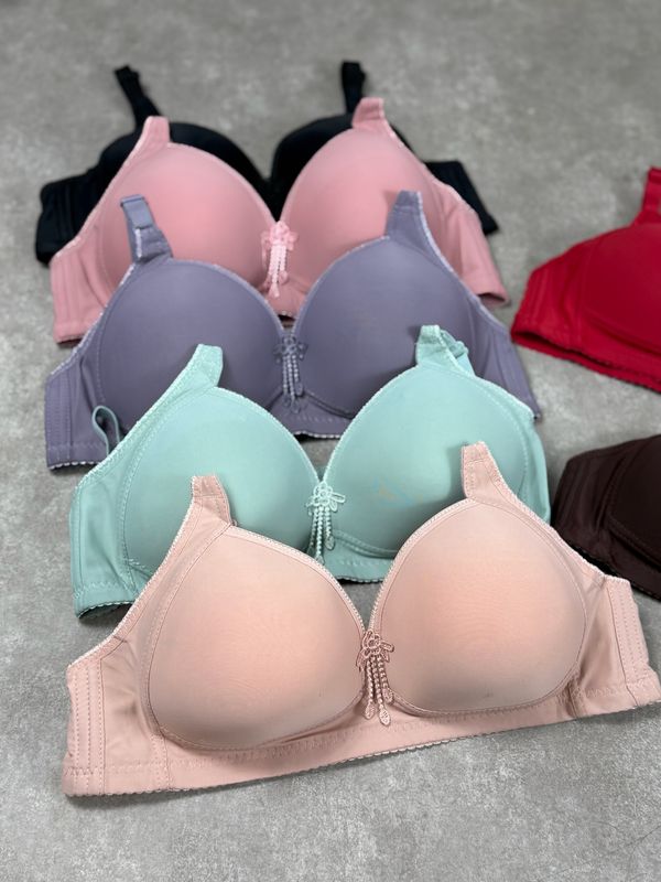 Sutien con copa por mayor ($130 c/u paquete minimo de 12 unidades)