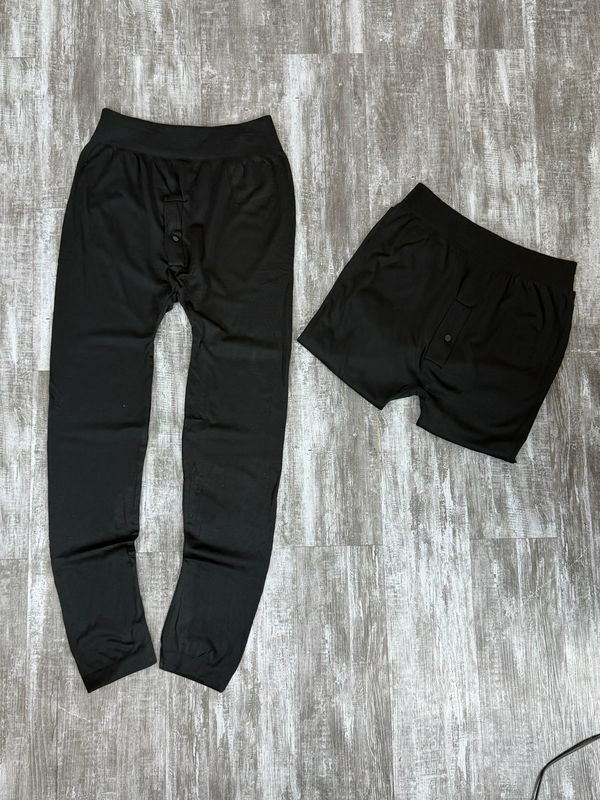 Calza termica masculina color negra por mayor ($120 c/u paquete mínimo de 12 unidades)