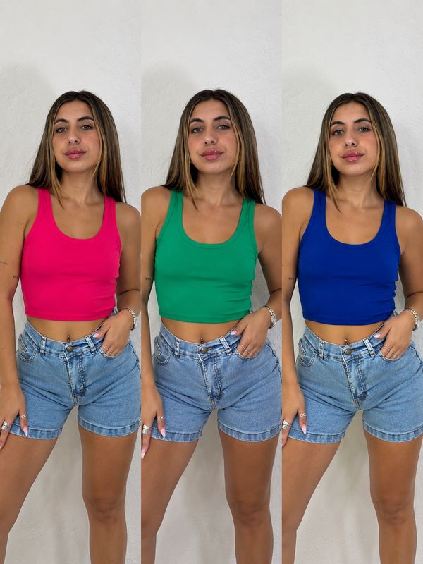 Musculosa en Colores Variados
