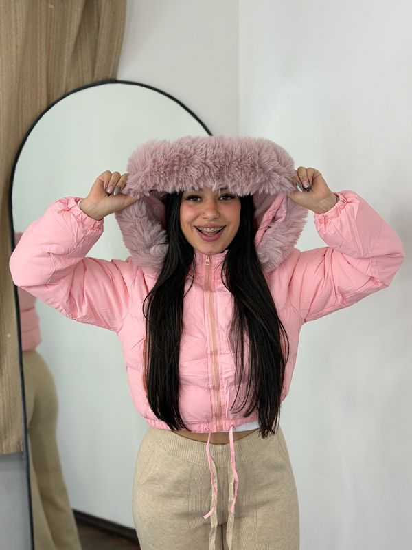 Campera puffer de dama