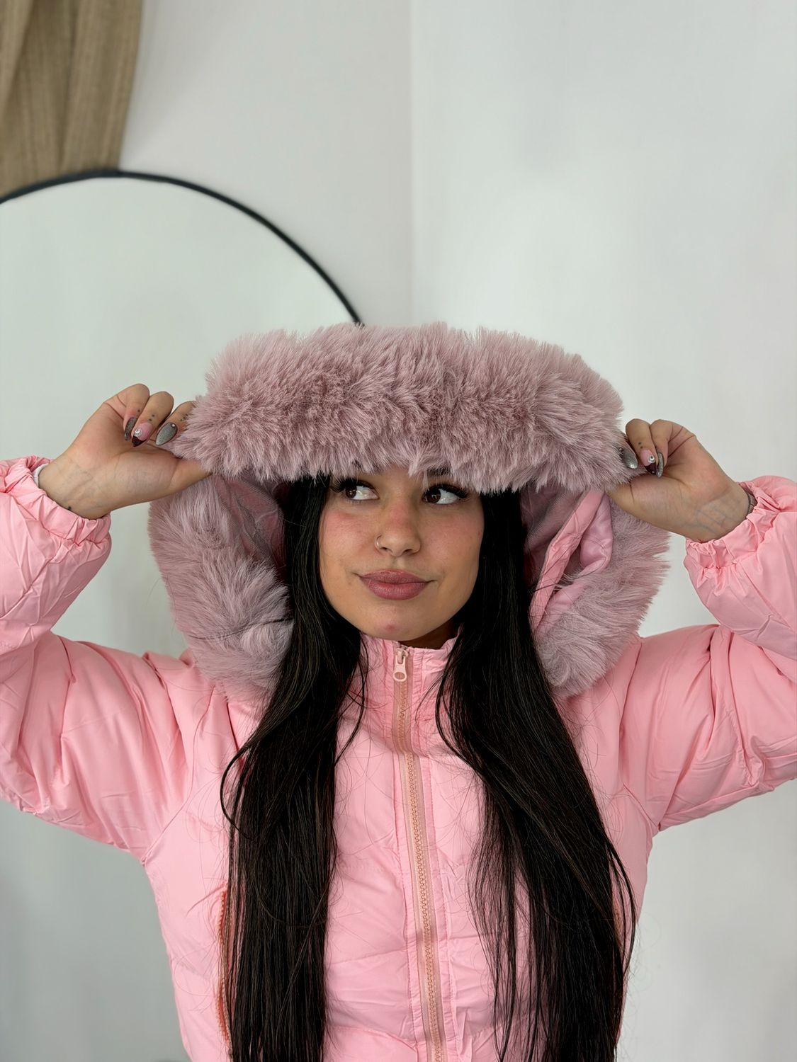 Campera puffer de dama