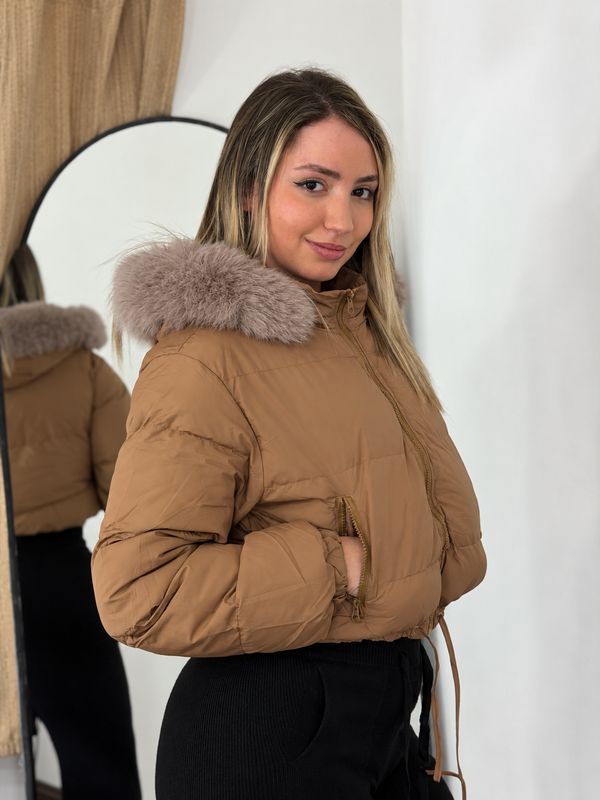 Campera puffer de dama