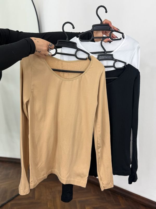 Remera termica lisa