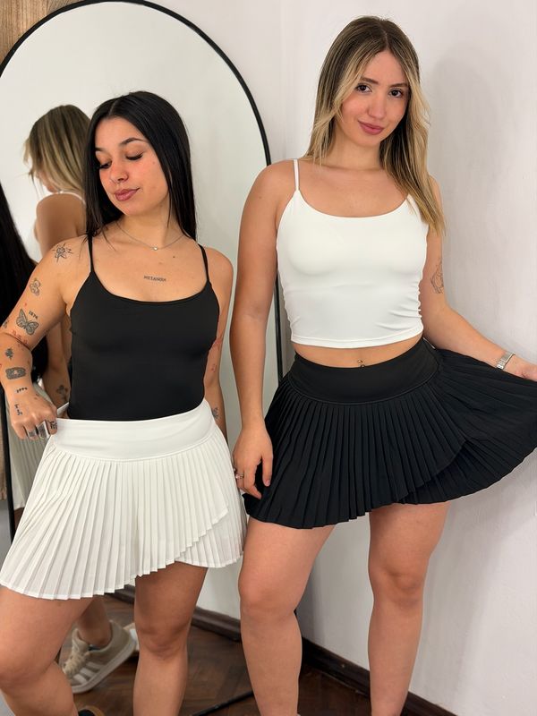 Pollera short deportiva