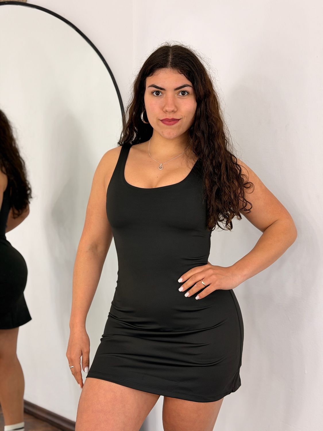Vestido deportivo con short