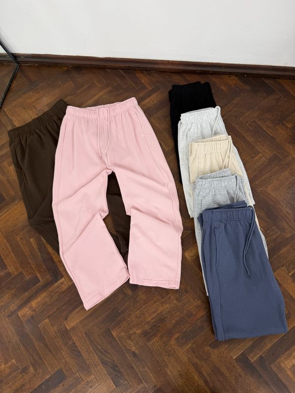 Pantalon deportivo afelpado