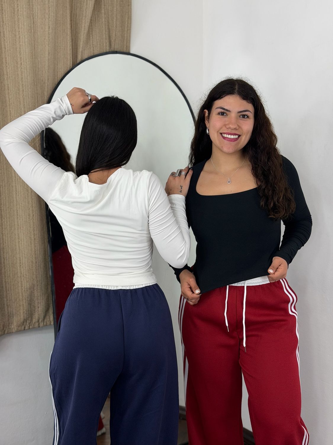 Remera basica mangas largas