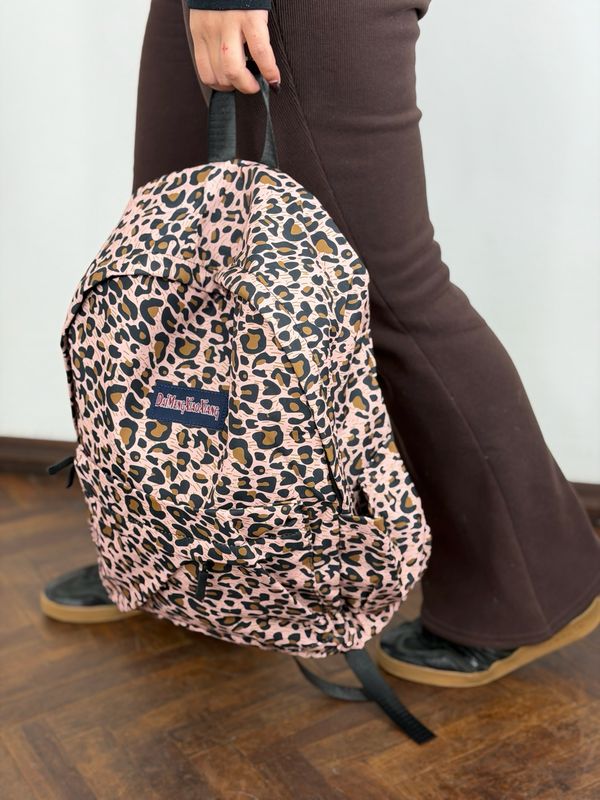Mochila diseño leopardo