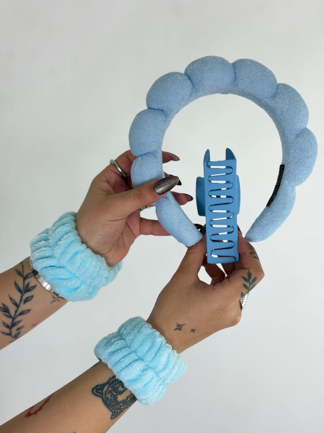 Set de diademas y coleros para el cabello
