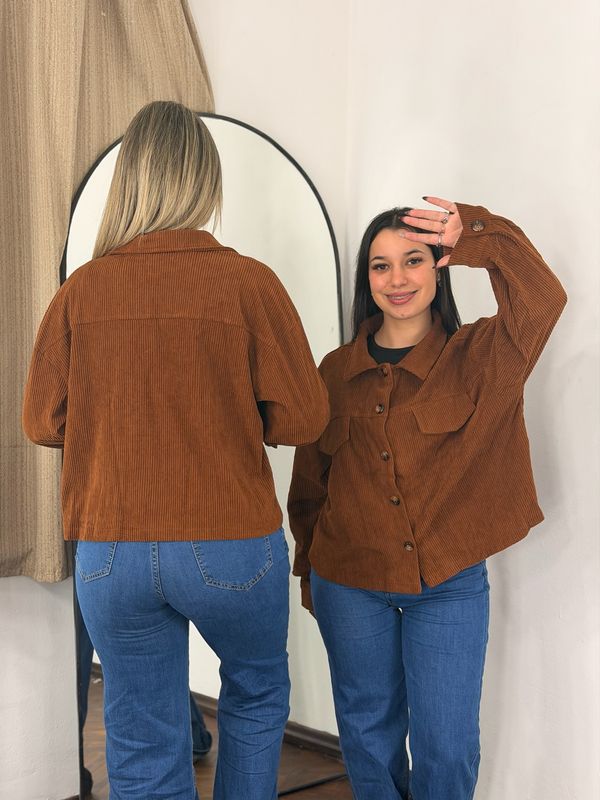 Camisa de pana