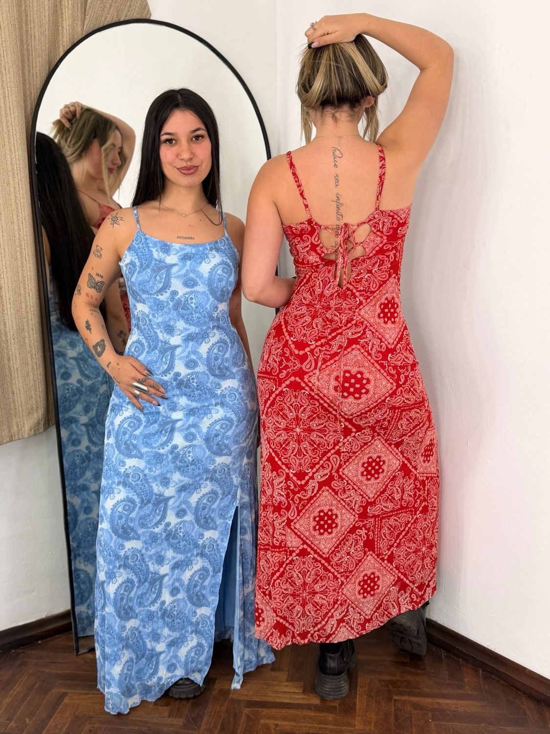 Vestido de mujer estampado Vestido de mujer estampado