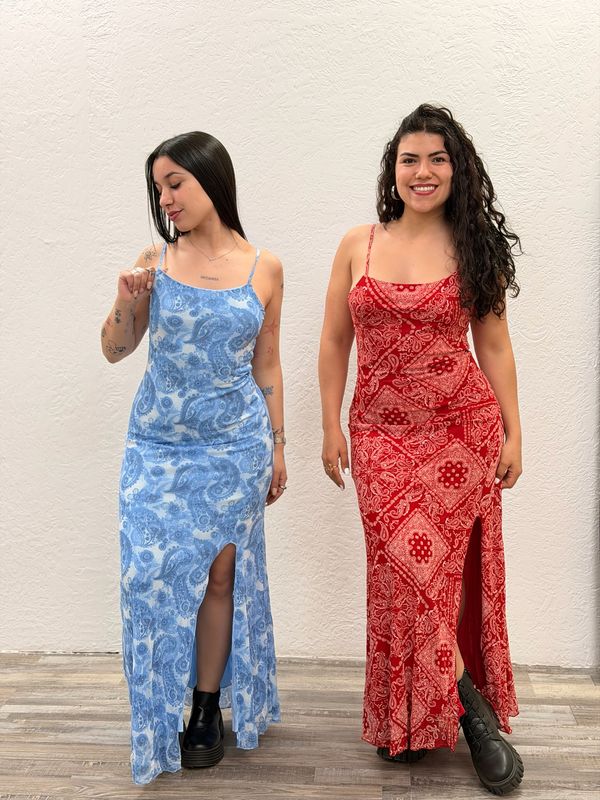 Vestido de mujer estampado