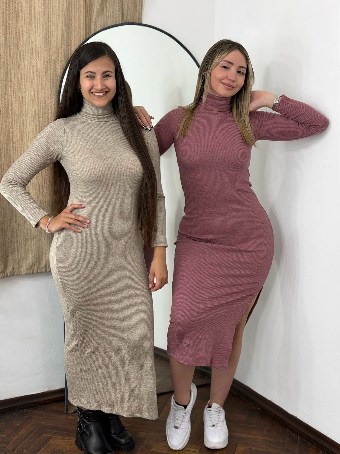Vestido Mangas Largas