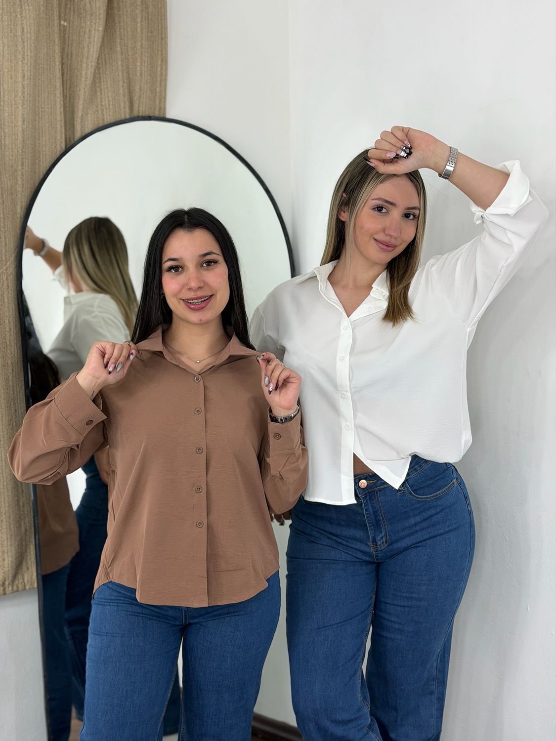 Camisa de seda