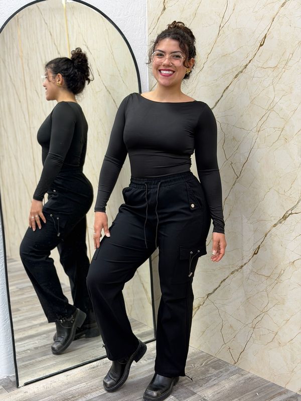 Pantalon cargo de mujer