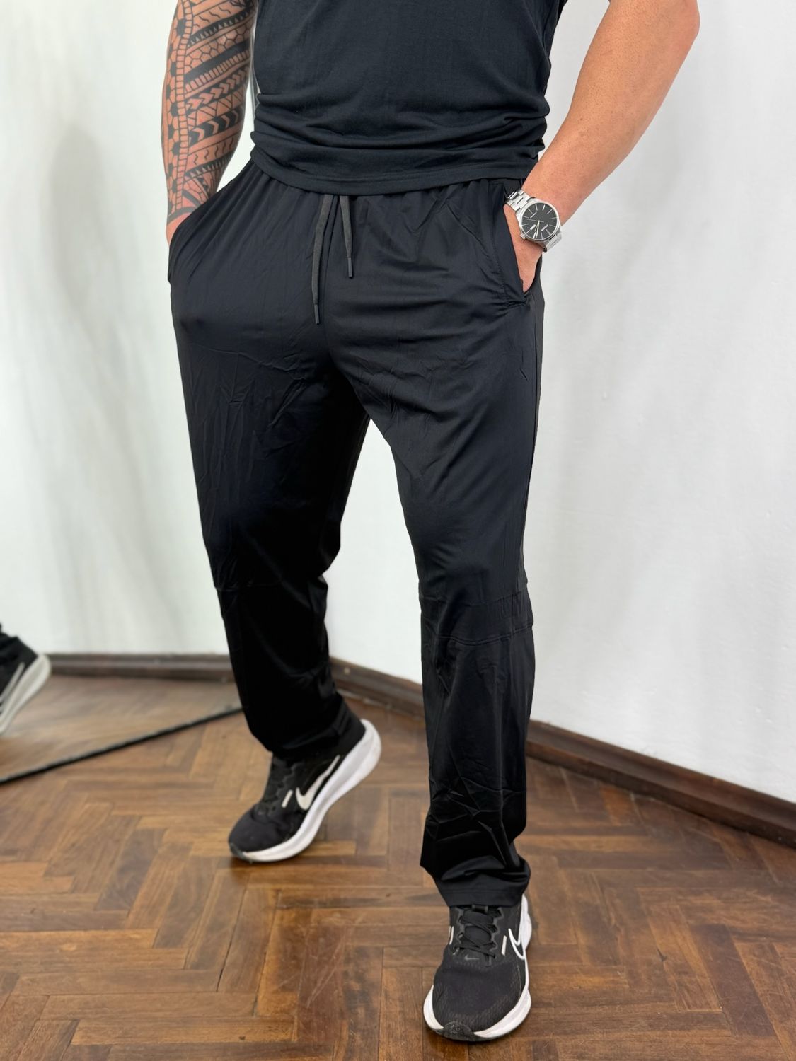Pantalon babucha de nylon