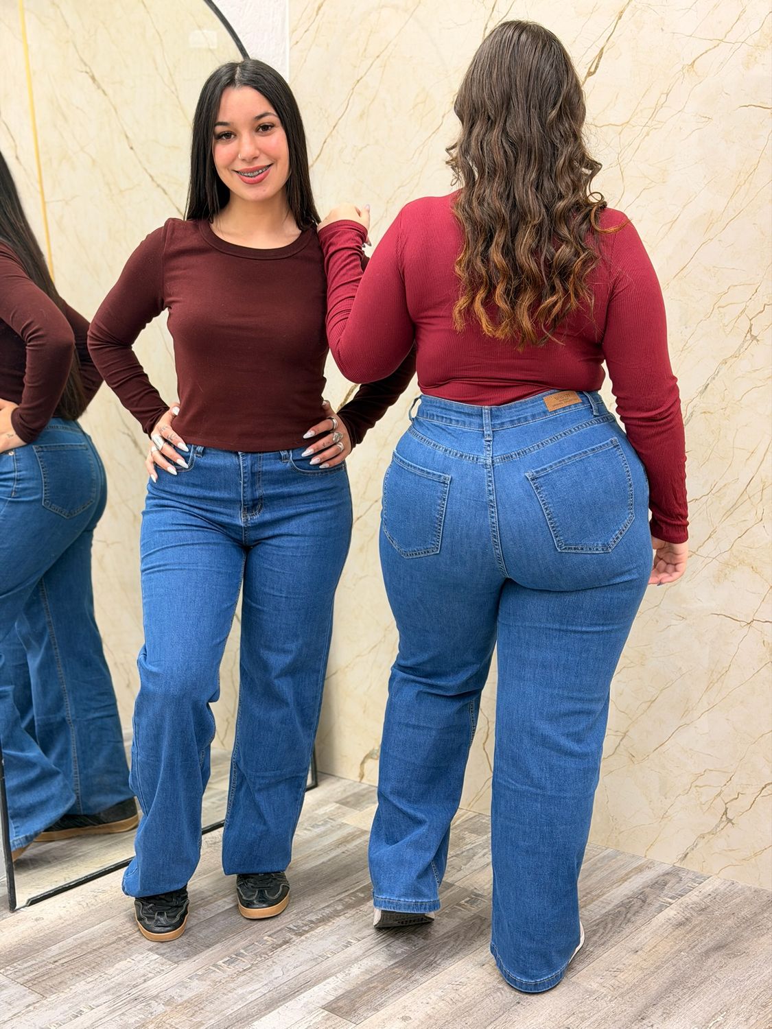 Jeans wid leg