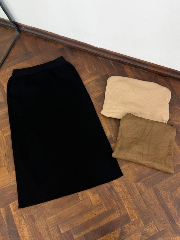 Pollera maxi de hilo