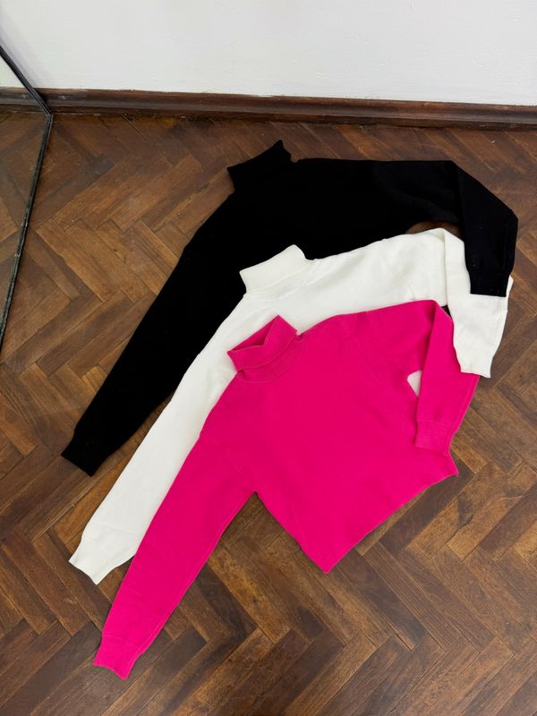 Buzo de hilo polera