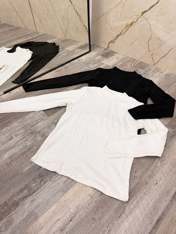 Polera basico afelpada
