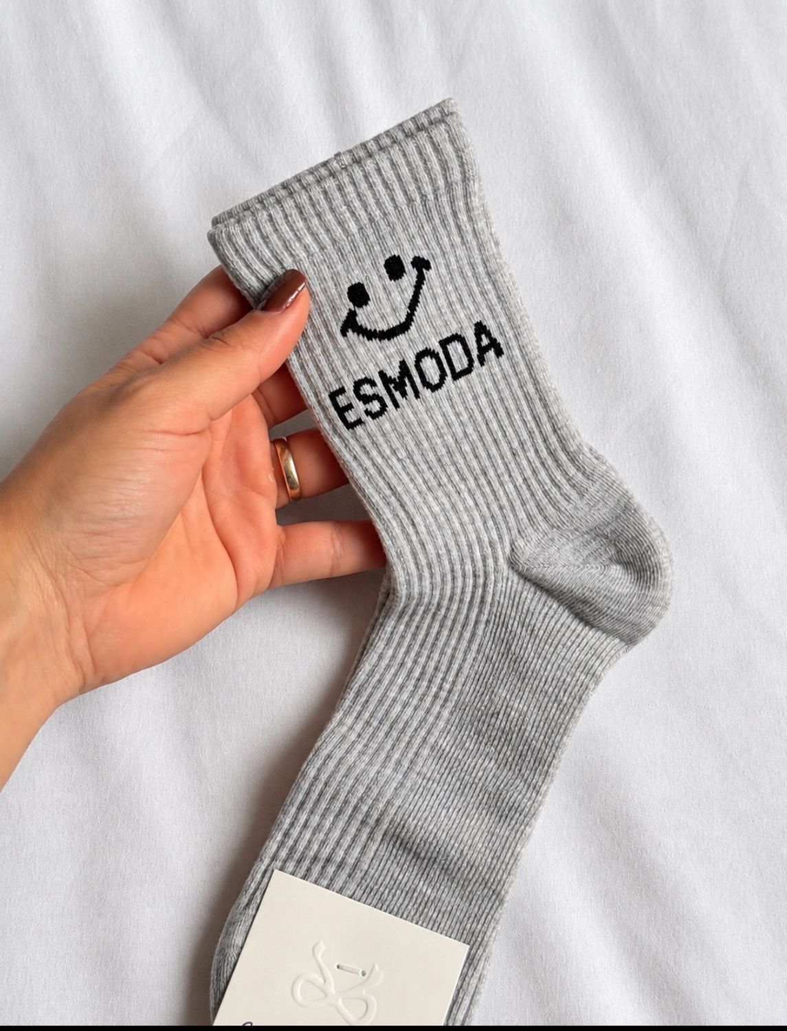 Paquete de 12 pares de medias estampadas Esmoda