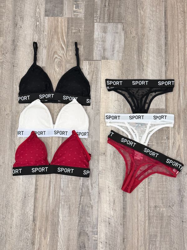 Conjunto de sutien y colaless