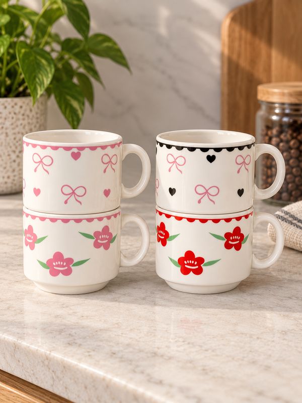 Set de tazas de ceramica