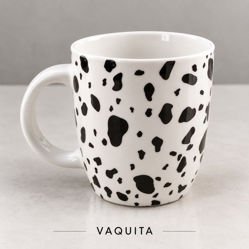 Taza diseños blanco y negro