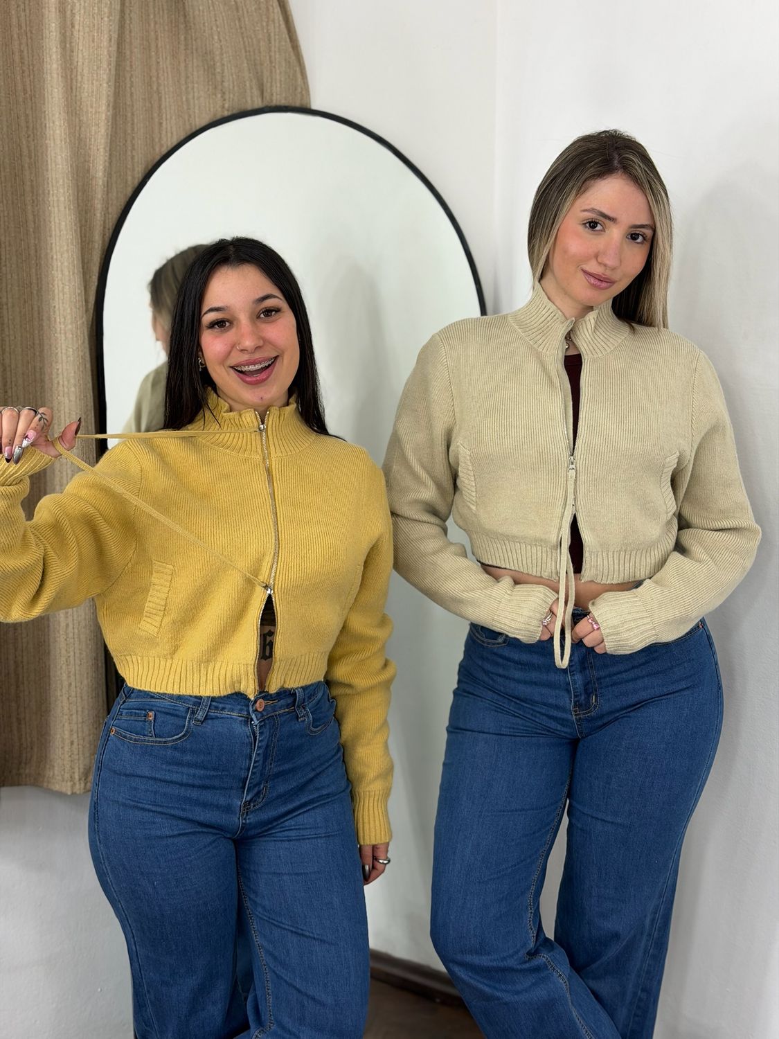 Campera con cierre por mayor ($310 c/u paquete mínimo de 12 unidades)