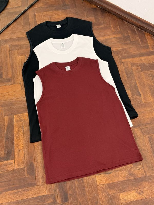 Musculosa deportiva por mayor ($290 c/u paquete mínimo de 12 unidades)