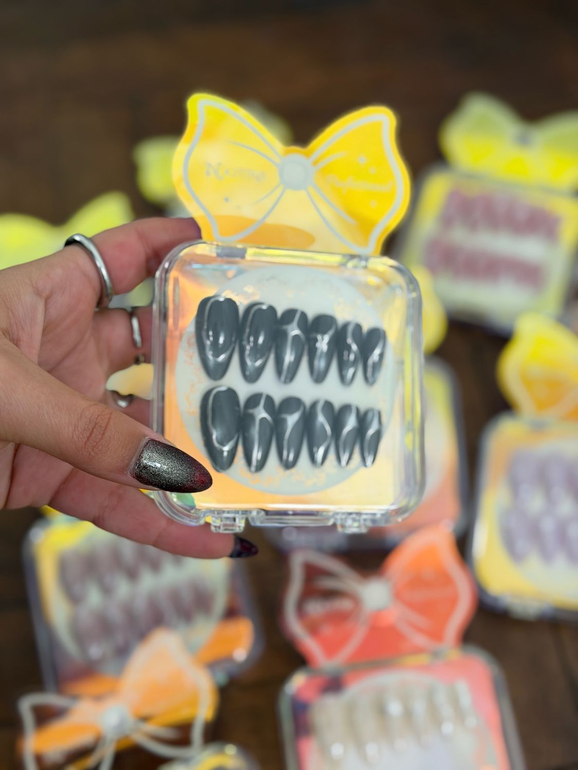 Uñas postizas por mayor ($70 c/u paquete mínimo de 12 unidades)